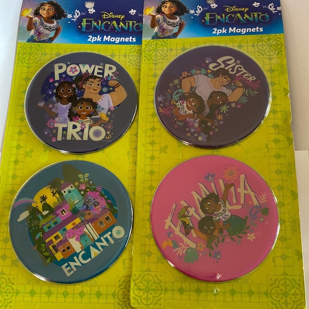 Disney Encanto Set of 4 Magnets